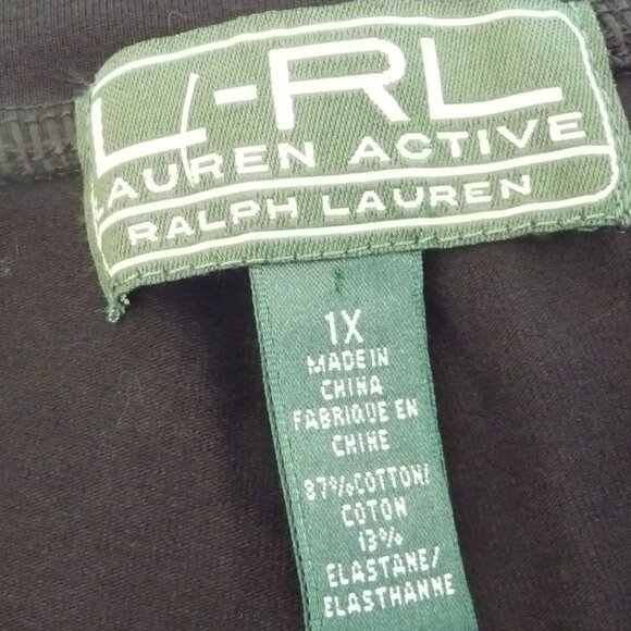 LAUREN ACTIVE CROPPED PANTS 1X STRETCH - Picture 7 of 8